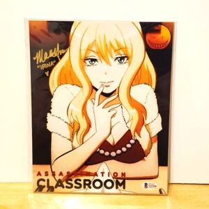 Martha Harms Anime Voice Actor Autograph Photo - BAM Box Assassination Classroom